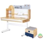 Комплект Mealux Timberdesk L (парта+тумба) BL (арт. BD-690 Wood L+ тумба BD 920 BL)