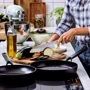 Сковорода-гриль KitchenAid CFA 28 см (CC005681-001): Антипригарне покриття Керамическое