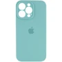 Чехол для iPhone Mobile Case Silicone Case Full Camera Protective Marine Green for iPhone 15 Pro Max