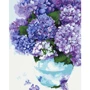Картина по номерам Brushme Гортензия в небесном горшке 40x50 см (BS51688)