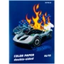 Бумага цветная Kite Hot Wheels А4 двусторонняя 15 листов 15 цветов (HW24-250)