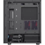 Корпус DarkFlash DK210 Black: Материал передней панели закаленное стекло