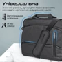 Сумка для ноутбука Promate 15.6" Satchel-MB Black (satchel-mb.black): Колір черный