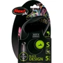 Поводок-рулетка Flexi Black Design S до 12 кг 5 м розовый (4000498033319): Тип шнура Трос