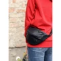 Женская поясная сумка Sambag Marina MSG черная (85151001): Тип Сумки