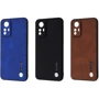 Чохол для телефона WAVE Leather Case Black для Xiaomi Redmi Note 12S: Матеріал поликарбонат / силикон