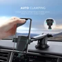 Держатель Ugreen Car Holder LP200 Gravity with Suction Cup Black (60990B): Совместимость Для смартфона, Apple, универсальный