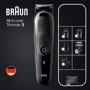 Машинка для стрижки (триммер) Braun MGK3342: Время зарядки аккумулятора, ч 8