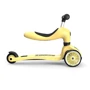 Самокат Scoot&Ride серии Highwaykick-1 лимон, до 3 лет/20кг: Конструкция рамы цельная