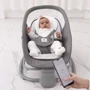Убаюкивающий центр-качель Mastela light grey светлосерый 8113: Дополнительные удобства дуга с игрушками, таймер отключения укачивания, Система складывания, Ремни безопасности, регулируема