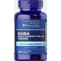 Puritan's Pride GABA (Gamma Aminobutyric Acid) 750 mg (90 caps)
