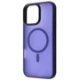 Чехол для iPhone WAVE Matte Insane Case with MagSafe Midnight Blue for iPhone 16 Pro Max
