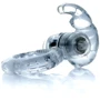 Эрекционное вибро кольцо BOSS Rabbit Vibro Cock Ring Clear, BS6700049