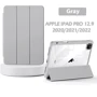 Аксессуар для iPad BeCover Soft Edge TPU with Pencil mount Gray for iPad Pro 12.9 (2020-2022) (711709): Особенности отделение для стилуса, Удобно держать в руке, Стильный дизайн, Стильный внешний вид, Складывается в подставку, Приятен на ощупь