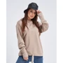 Худи ISSA PLUS 11286 44 бежевое с капюшоном