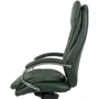 Кресло АКЛАС Валенсия Soft CH MB Зеленый (Кожа Lux LC-green) (00086862): Регулировки Жесткость качания, Высота сиденья