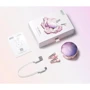 Наушники QCY T21 Pink: Тип крепления без креплений