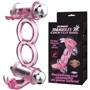 Эрекционное вибро кольцо с стимулятором клитора BUNNY Snuggles, BI-014079
