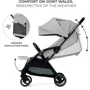 Прогулянковий візочок Kinderkraft Apino Dove Grey (KSAPIN00GRY0000) фото 13