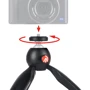 Manfrotto PIXI Mini Table Top Tripod (Black): Максимальная высота 13.5 см