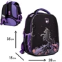 Рюкзак каркасный YES H-100 Magic Unicorn (559543): Возрастная группа от 6 до 10 лет