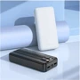 Внешний аккумулятор Hoco Power Bank 20000mAh J118A with Cable White: Тип батареи Литий-полимерные