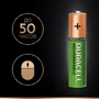Аккумуляторы Duracell перезаряжены никель металлгидридные AAA HR03 850 мАч 2шт. фото 4