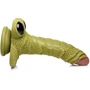 Фантазийный фаллоимитатор Creature Cocks Swamp Monster Green Scaly Silicone Dildo