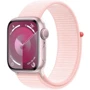 Apple Watch Series 9 41mm GPS Pink Aluminum Case with Light Pink Sport Loop (MR953) Approved Витринный образец
