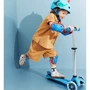 Самокат Micro серии Mini Deluxe Glow LED Синий (MMD215): Материал колес полиуретан