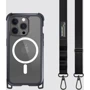 Чехол для iPhone SwitchEasy Odyssey M + Strap Rugged Utility MagSafe Case Metal/Black (MPH56P173EC23) for iPhone 15 Pro