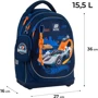 Набор Kite рюкзак + пенал + сумка для обуви 724 Hot Wheels (SET_HW25-724S) фото 13