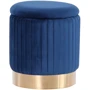 Пуф AMF Monte Blue / Golden Chrom (547481)
