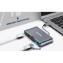 Адаптер Canyon Adapter DS-14 USB-C to 3xUSB+VGA+HDMI+USB-C+3.5mm+RJ45 (CNS-TDS14): Інтерфейс підключення USB-C