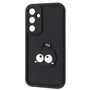 Чехол для телефонов Mobile Case Pretty Things Black/Eyes for Samsung S721 Galaxy S24 FE