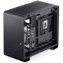 Корпус Jonsbo U4 Mini Mesh Black: Материал передней панели металл