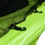 Батут inSPORTline Froggy PRO с защитной сеткой и лестницей 366cm желтый (9775-1) фото 8