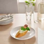 Тарелка ІКЕА GODMIDDAG белый 20 см (80585026): Крышка нет