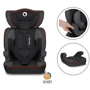 Автокрісло Lionelo Levi One (9-36 кг) (sporty black): Кріплення Isofix немає