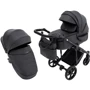 Коляска 2 в 1 Adamex Zico Eco Sa-2 черный (680848)