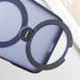 Чехол для iPhone Mobile Case Metal Buttons with MagSafe HQ Ring Dark Blue for iPhone 16 фото 5