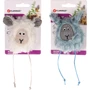 Игрушка для котов шуршащая Flamingo Rizzo Sheep Риццо овечка с кошачьей мятой 8 см (59122)