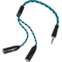 Наушники Gemix W-360 Black/Blue: Сопротивление наушников (Ом) 25