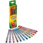 Набір олівців двосторонніх Crayola Твіст з гумкою 12 шт (256360.024): Стать Мальчик, Девочка