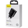 Зарядное устройство Baseus USB-C Wall Charger 1С 20W Black (CCFS-SN01) фото 9