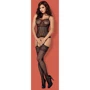 Комбинезон-сетка Obsessive F225 (Черный, S/M/L)