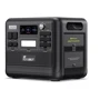 Зарядная станция Fossibot F2400 2048Wh 2400W Black: Разъемы для подзарядки Зарядка от солнечной панели, Зарядка от сети, Зарядка от автомобиля, DC-разъем