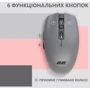 Мышь 2E MF2030 Rechargeable Wireless Grey (2E-MF2030WG): Эргономика для правой и левой руки