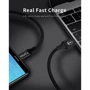 Кабель T-PHOX USB Cable to microUSB Speed 1.2m Black (T-M810 Black): Довжина 1,2 м