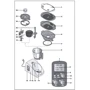 Кухонный комбайн Silver Crest SKMH 1100 A1: Количество скоростей 10